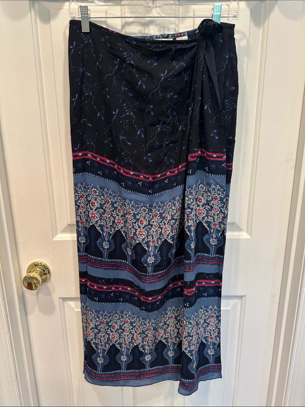 Dana Bachman Silk Maxi Skirt